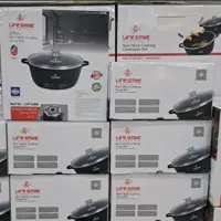 قابلمه دو دسته سرامیک  لایف اسمایل سایز 24
