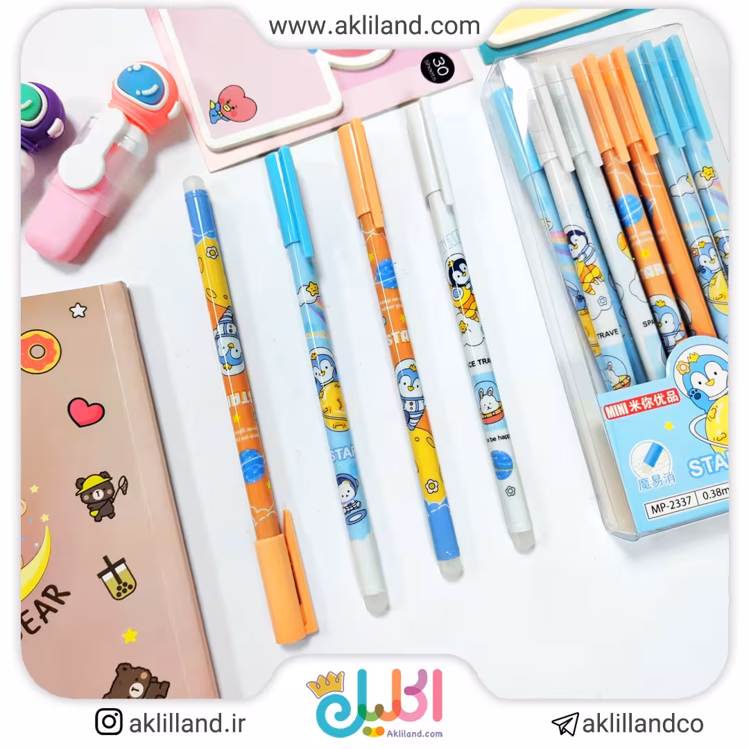 روان نویس پاک کن دار پنگوئنی