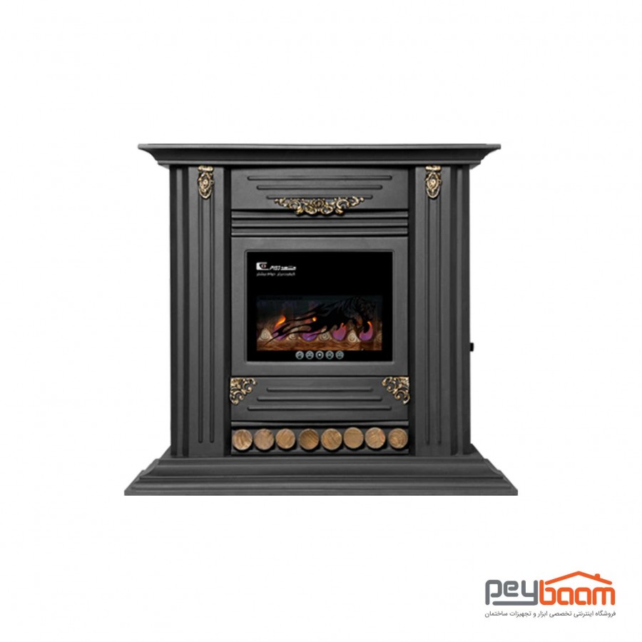 بخاری گازی طرح شومینه مشهد دوام مدل MD800