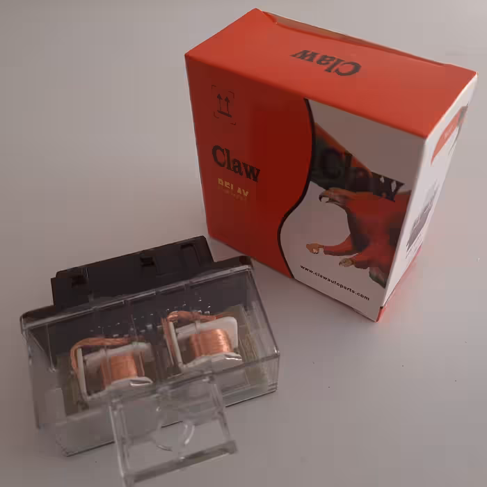 رله دوبل شیشه ای ضد آب 80 آمپر کلاو