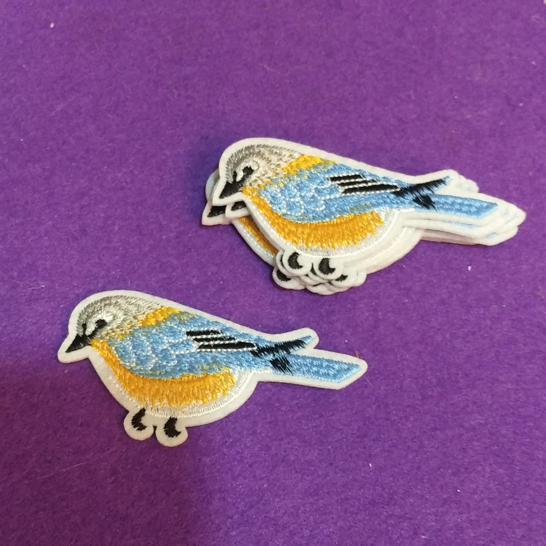 اپلیکه پرنده کوچک 1 عدد