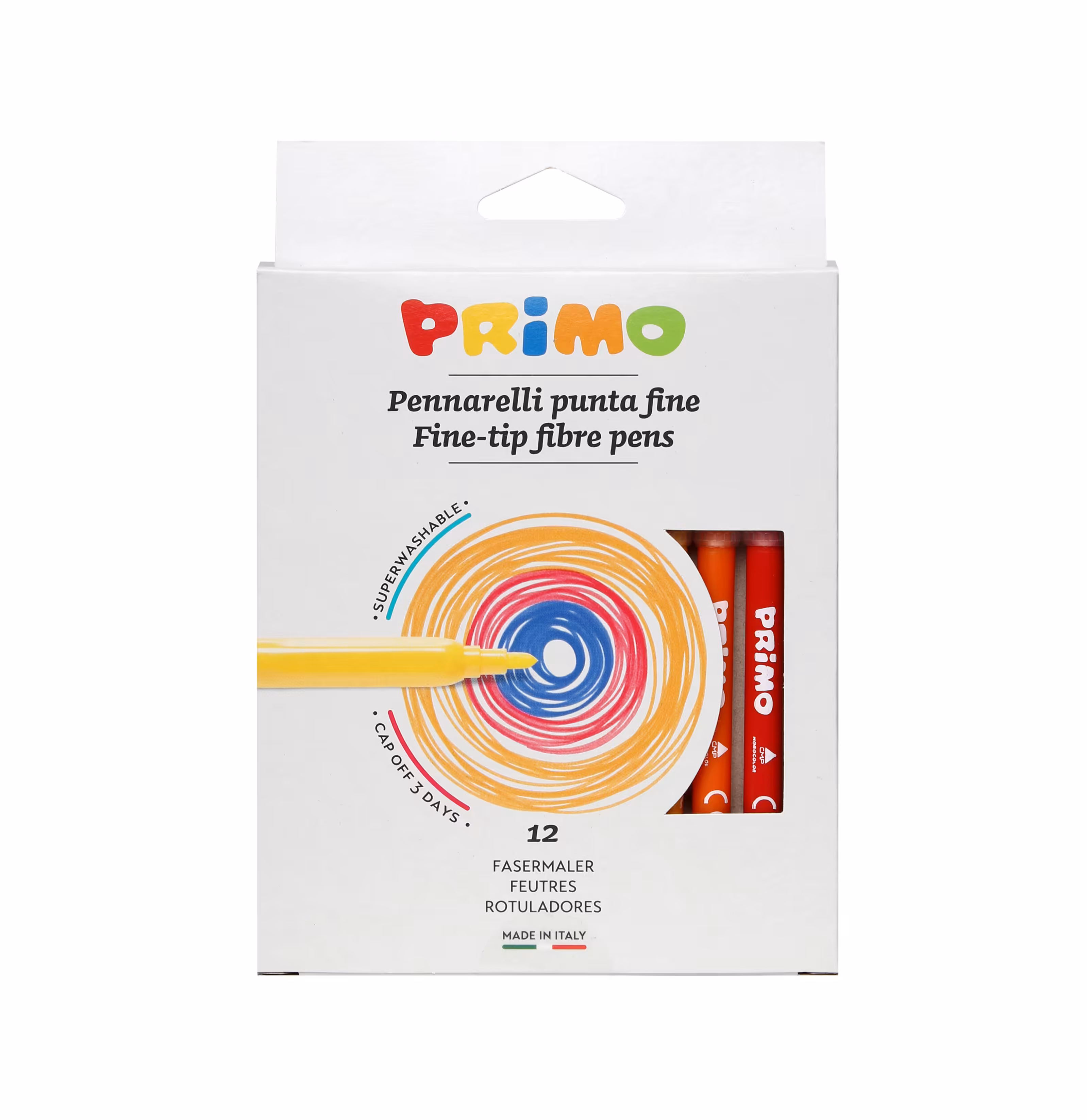 ماژيک نقاشی 12 رنگ پریمو