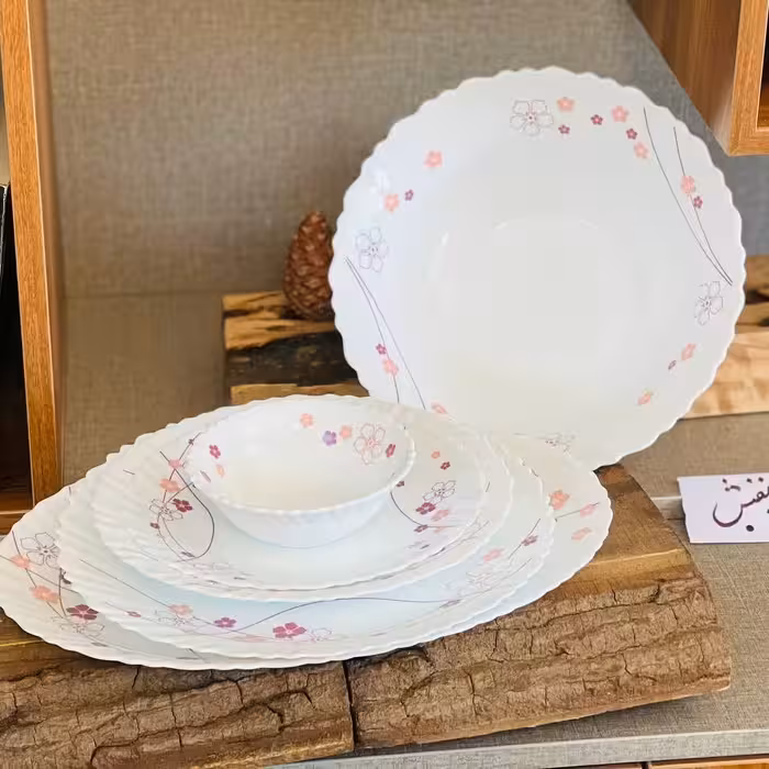 پک 2تایی _ هر سرویس آرکوپال 26 پارچه میباشد _ طرح هلما