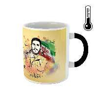 ماگ حرارتی طرح شهید ابراهیم هادی کد 08