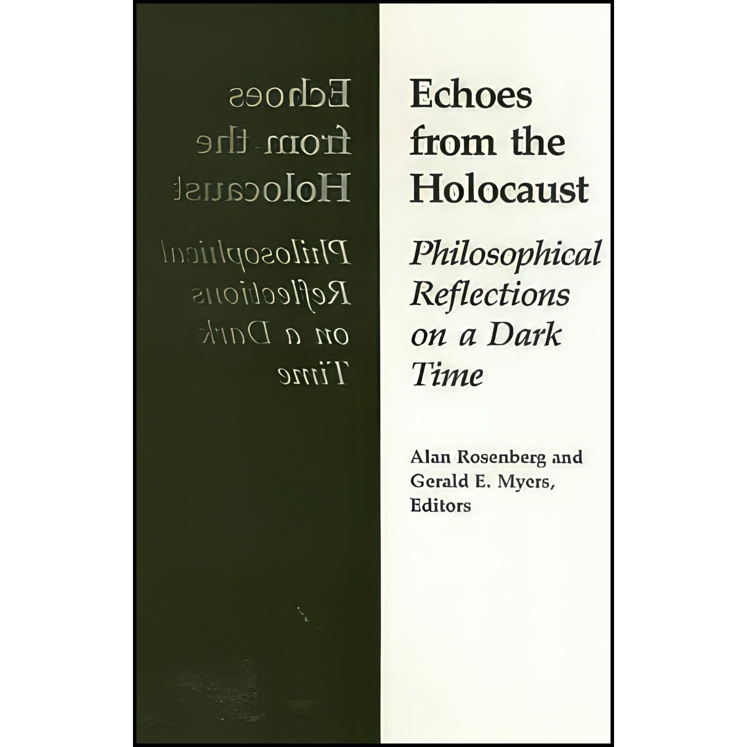کتاب زبان اصلی Echoes From The Holocaust اثر Alan Rosenberg