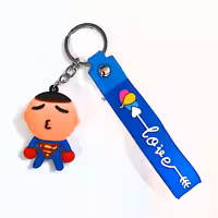 سر کیلیدی   جنس سیلیکونی مدل سوپر من رنگ ابی