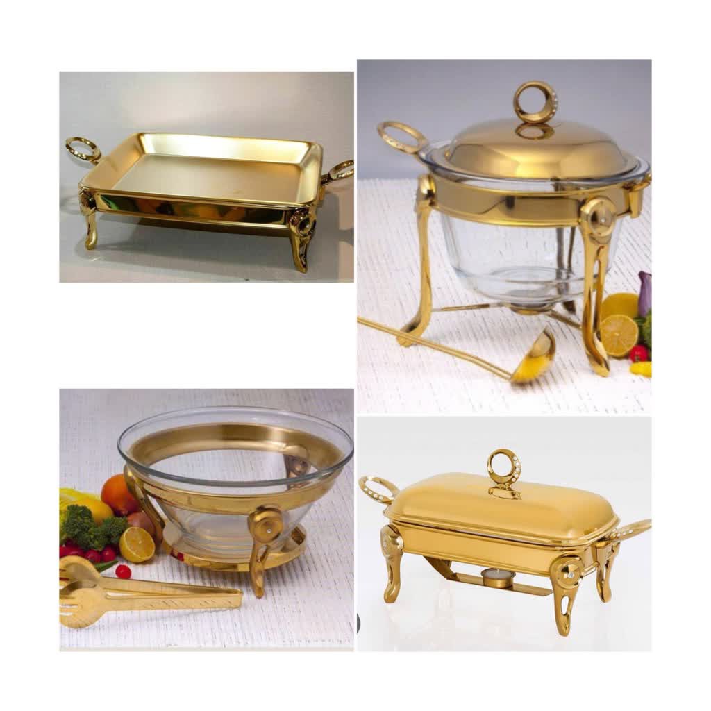 ست سوفله خوری طلایی رزلند