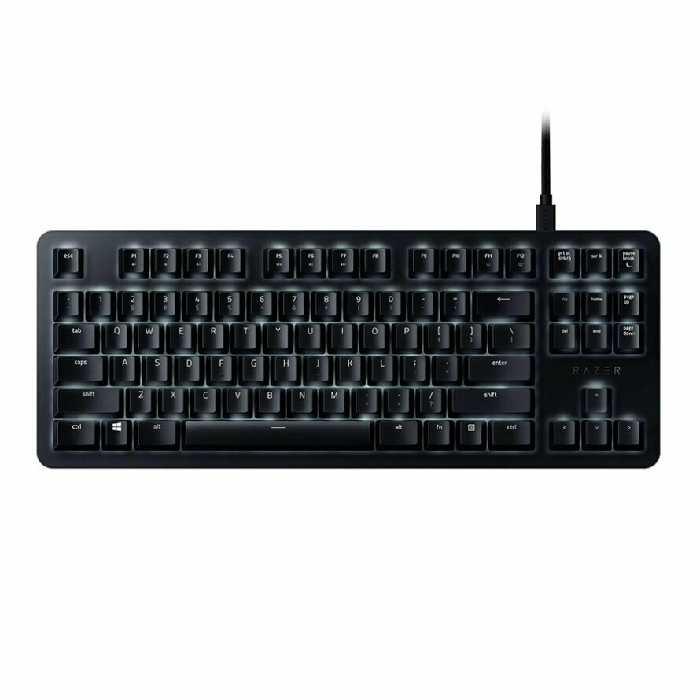 کیبورد مکانیکال گیمینگ ریزر BLACKWIDOW LITE Black Orange Switch