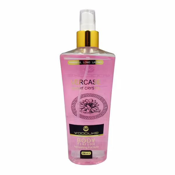 بادی اسپلش زنانه وودلایک مدل Versace Bright Crystal حجم 250 میل
