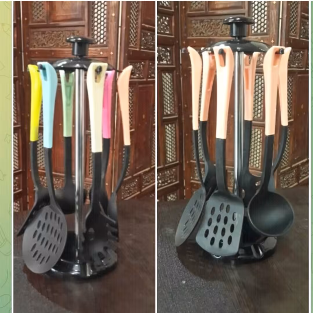 ست کفگیر ملاقه نسوز 