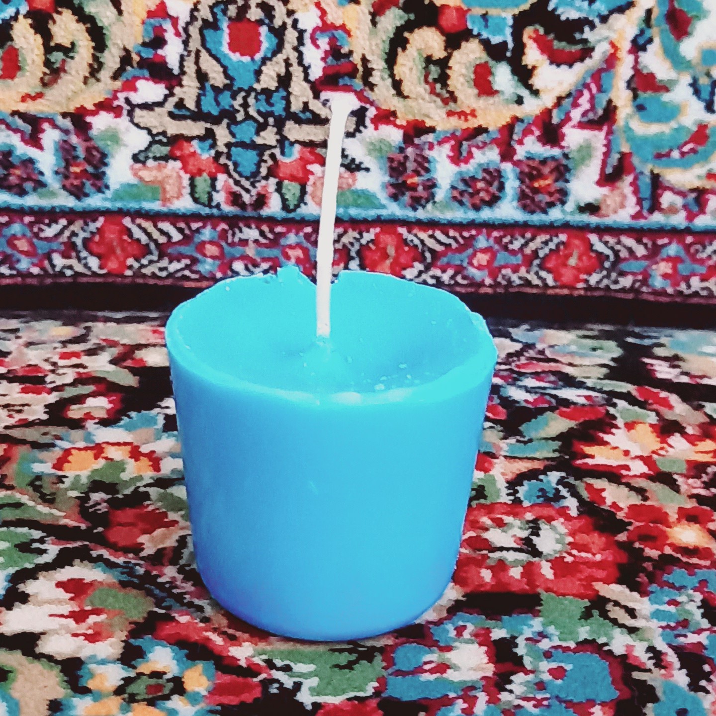 شمع طرح لیوانی  در رنگ های متنوع رنگ دلخواه دست ساز 