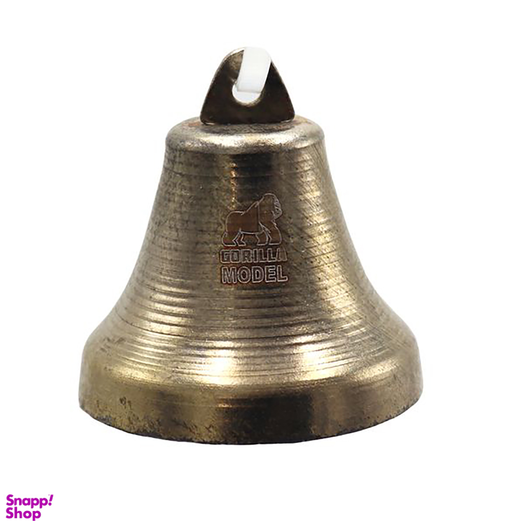 آویز تزیینی مدل زنگوله گوریلا کد YP-GOLABI-ALIYAJHI-50MM