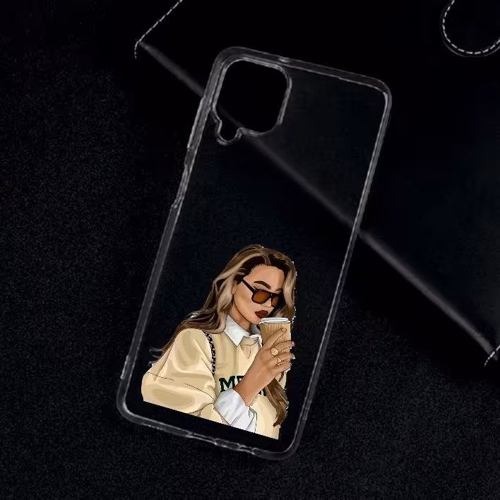 قاب موبایل طرحدار با طرح  کد2543