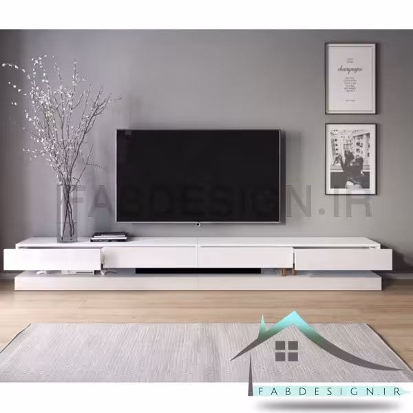 میز تلویزیون باکسی معلق fabtable-322