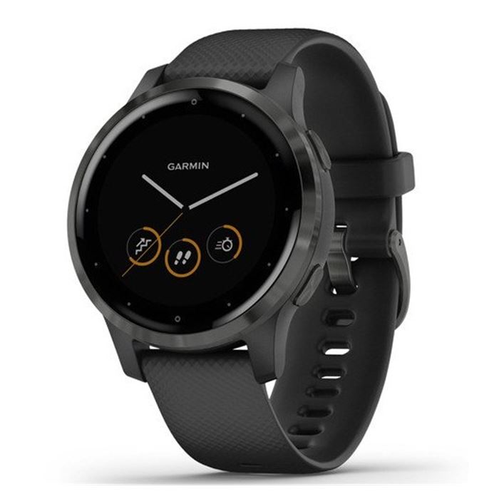 ساعت ورزشی گارمین مدل VivoActive 4S Black with Slate Hardware
