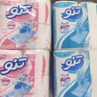 دستمال توالت 4 رولی تنو
