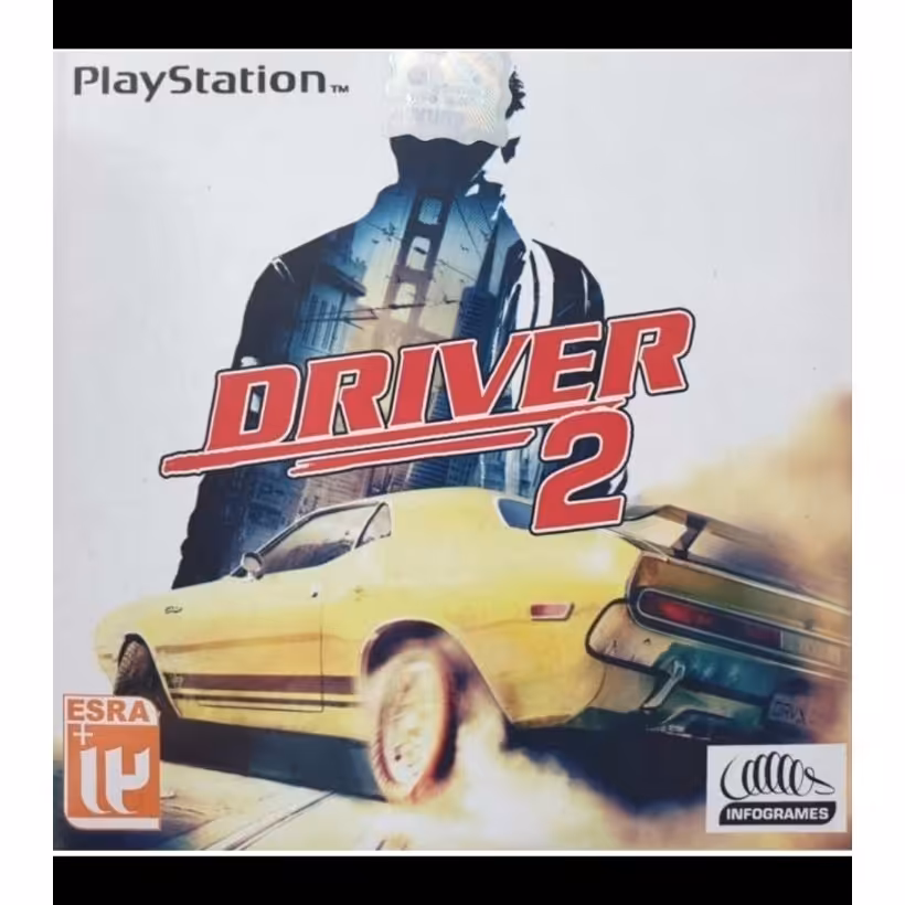 بازی DRIVER 2. برای پلی استیشن ps1