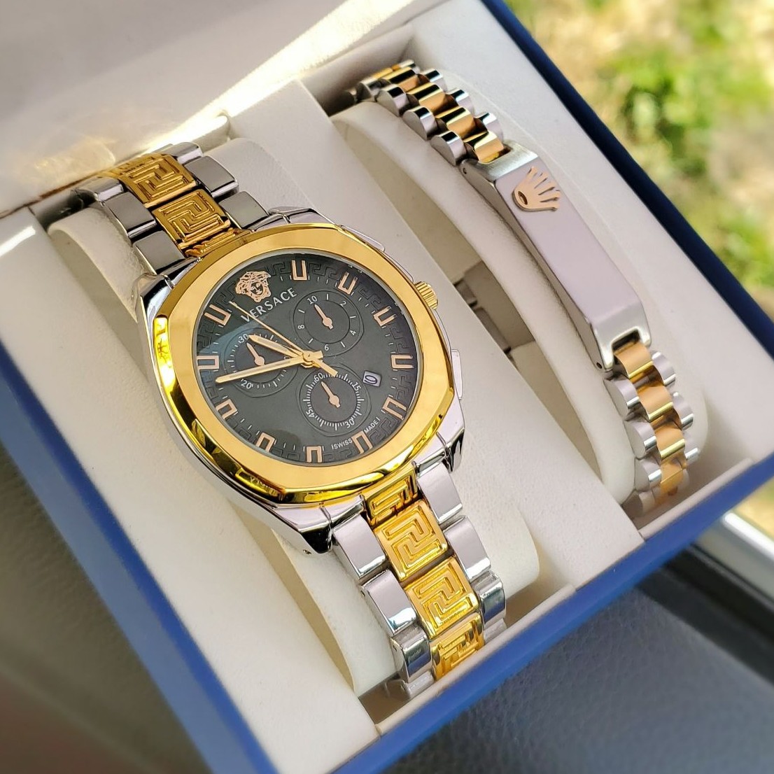 ست ساعت مردانه ورساچه کیفیت خیلی خوب