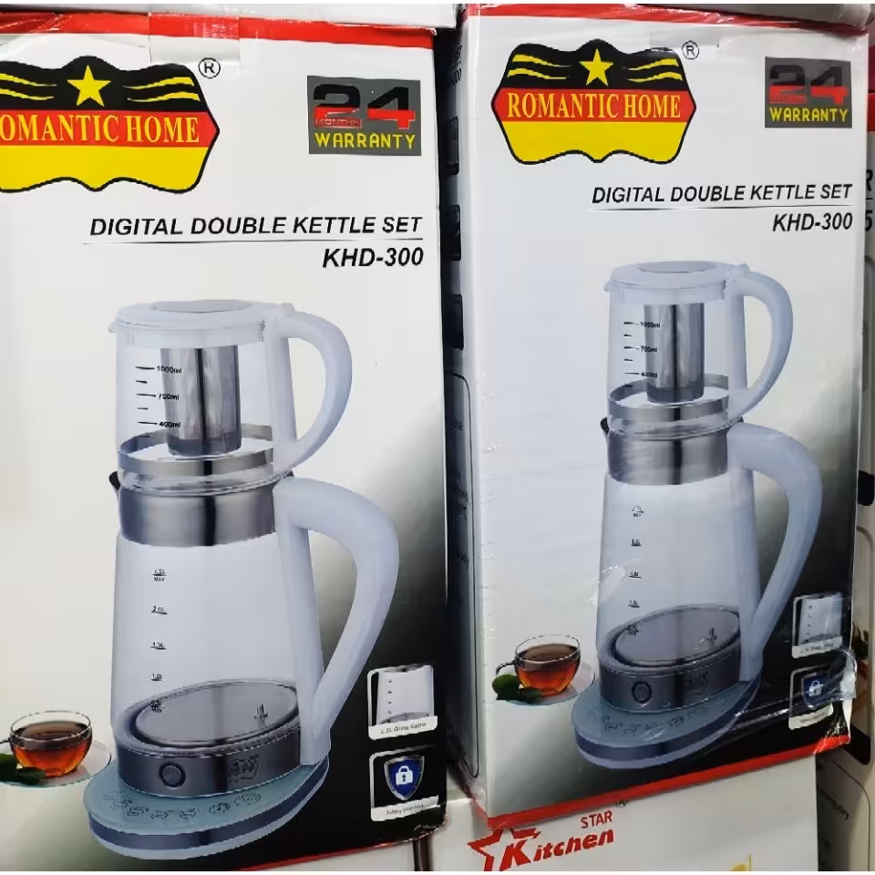 چای ساز سرهمی رومانتیک هوم مدل KHD.300
