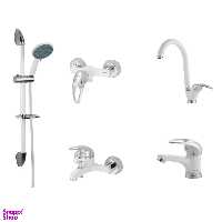 ست شیرآلات فاخته مدل اورانوس کد ASASK مجموعه 5 عددی