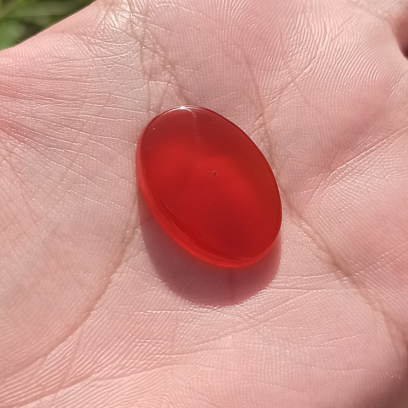 سنگ عقیق سرخ اصل معدنی درجه یک درشت زیبا
