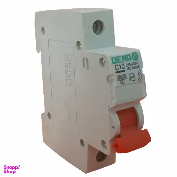 فیوز مینیاتوری تک فاز 10 آمپر دنا الکتریک ایرانیان مدل C10