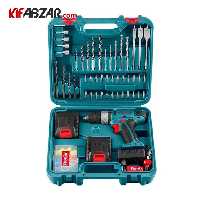 مجموعه پیچ گوشتی شارژی 18 ولت 53 عددی رونیکس مدل RS-8019