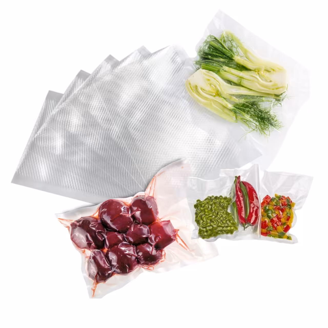 پلاستیک وکیوم موادغذایی 25×35 متوسط بسته 10 عددی