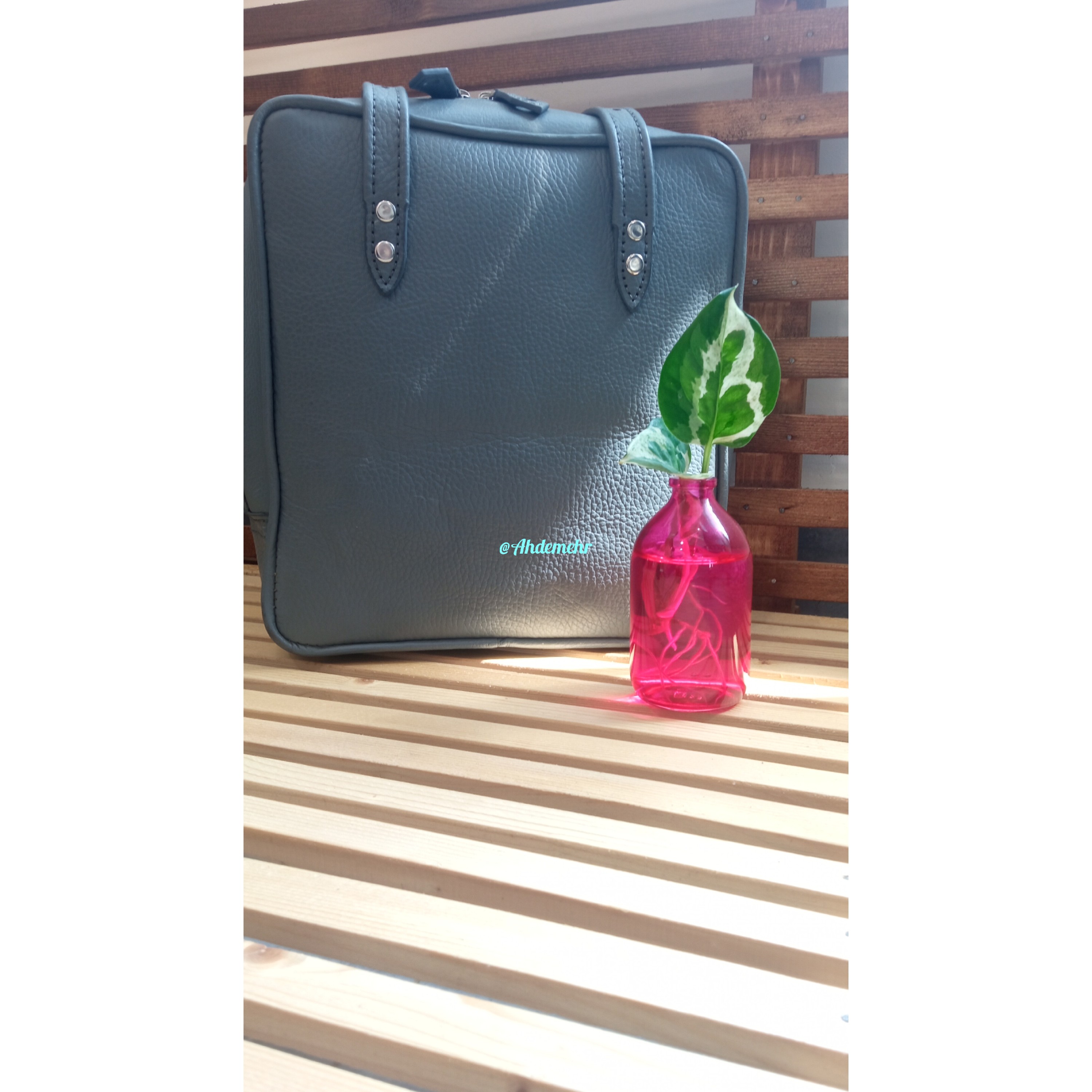 کیف دستی زنانه چرم طبیعی کد،NL0015