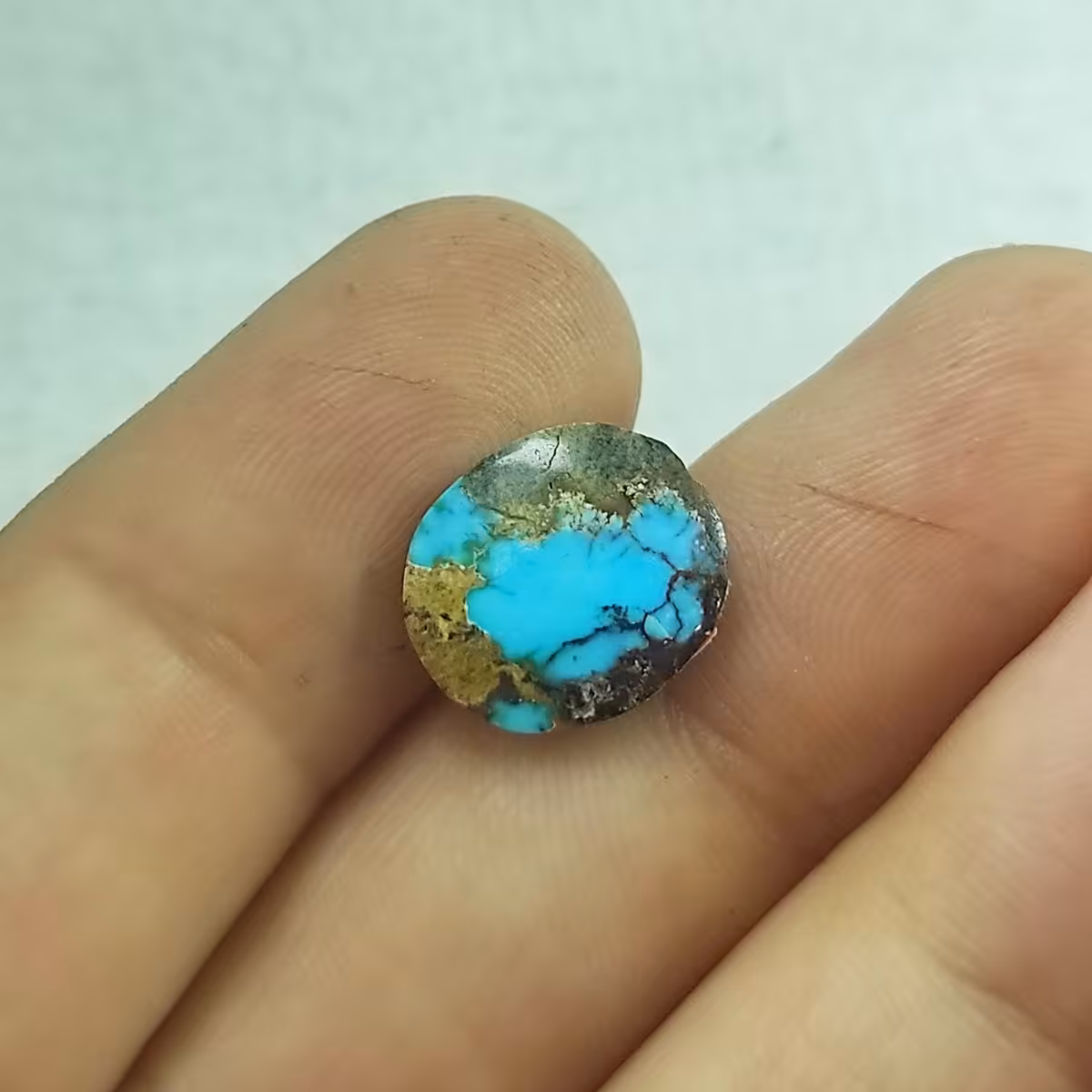 سنگ فیروزه نیشابور طبیعی کد 11528609