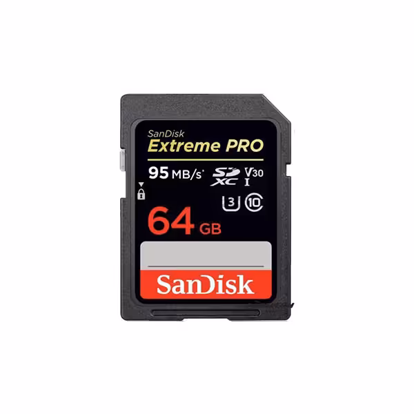 کارت حافظه SDXC سن دیسک مدل Extreme Pro کلاس 10 استاندارد UHS-I U3 سرعت 633X 95MBps ظرفیت 64 گیگابایت - فروشگاه اینترنتی طیف سنتر