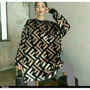پیرهن مخمل زنانه