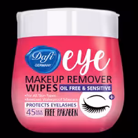 دستمال مرطوب پاک کننده چشم دافی بسته 45 عددی