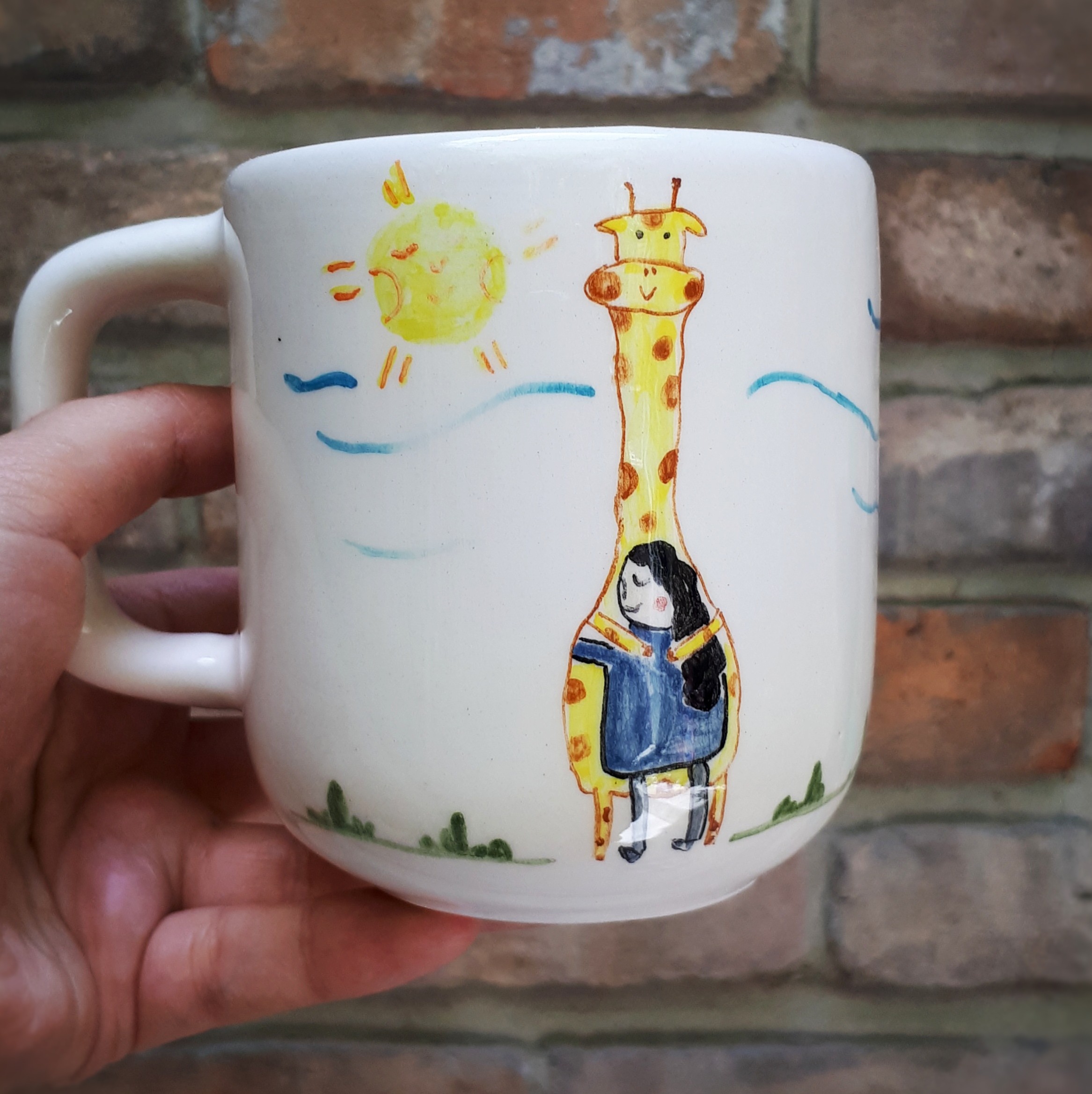 ماگ سرامیکی زرافه