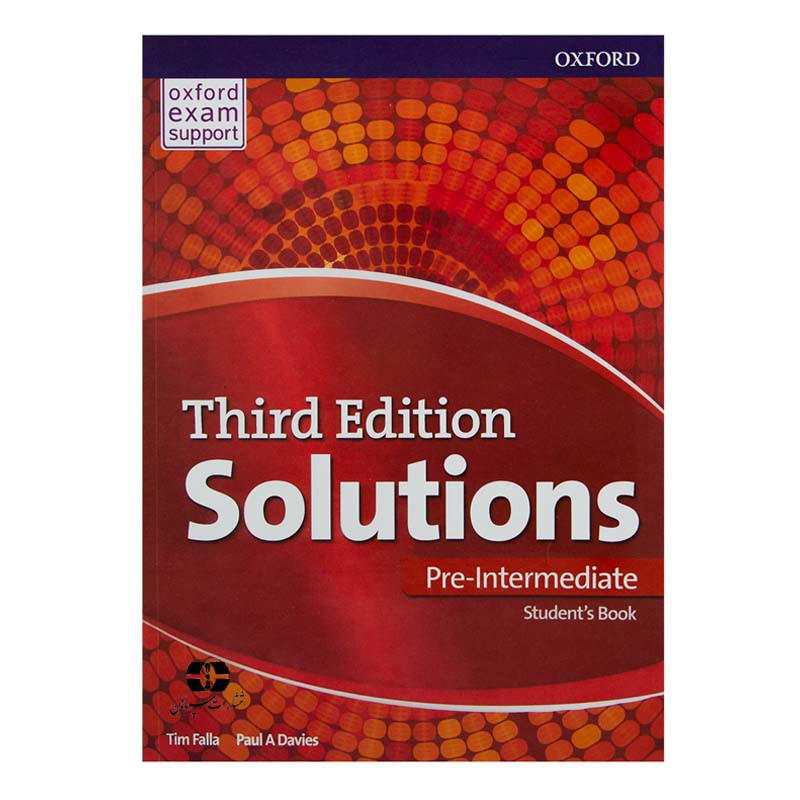 کتاب Solutions Pre-Intermediate Third Edition اثر Tim Falla Paul A Davies انتشارات سپاهان