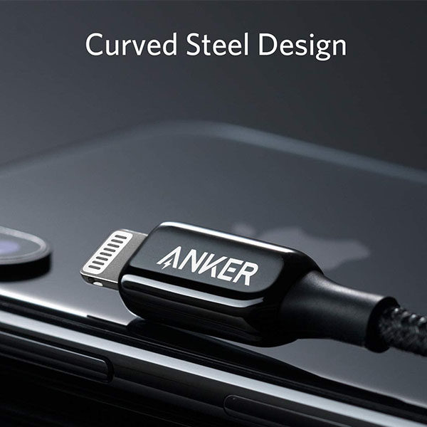 کابل تبدیل USB-C به لایتنینگ انکر مدل A8842 طول 0٫9 متر