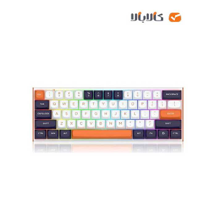 کیبورد ردراگون FIZZ K617: RGB و سوئیچ قرمز با کیفیت