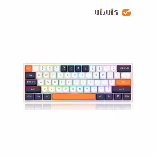 کیبورد ردراگون FIZZ K617: RGB و سوئیچ قرمز با کیفیت