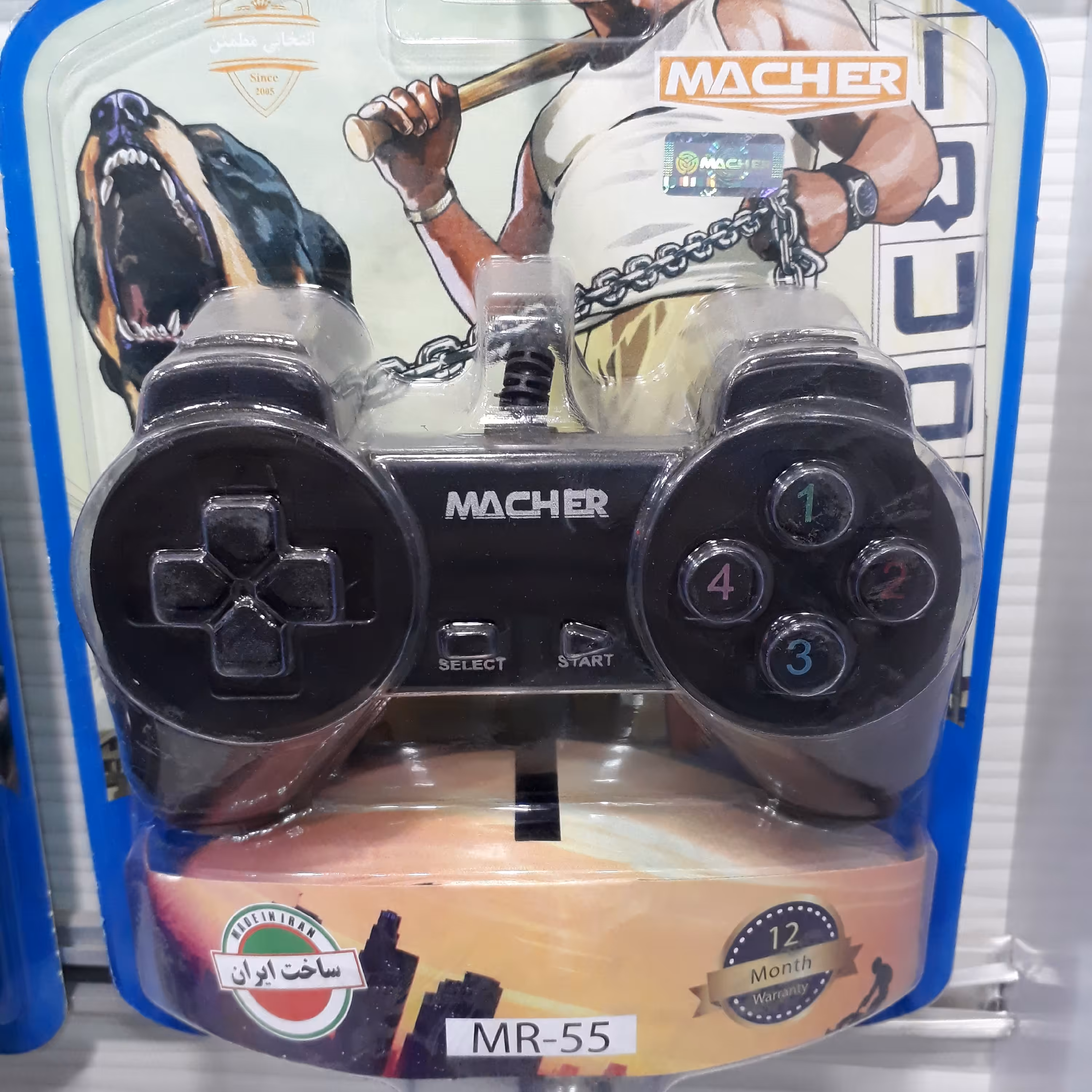 دسته بازی بدون شوکر