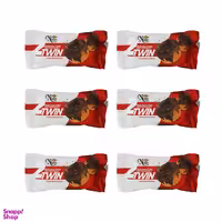 کیک با روکش کاکائویی نظری بسته 6 عددی