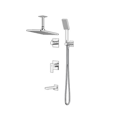 شیر حمام توکار کاویان مدل نوژا