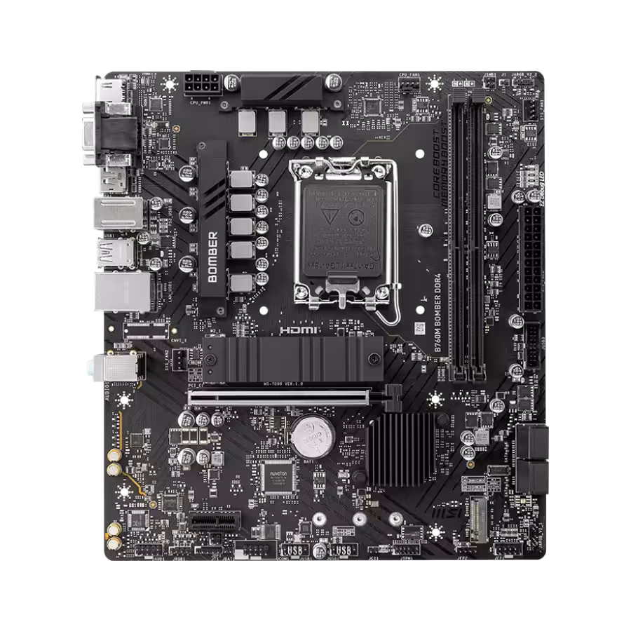 مادربرد ام اس آی B760M BOMBER DDR4