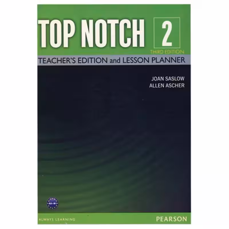 Top notch 2 Third Edition Teachers book کتاب