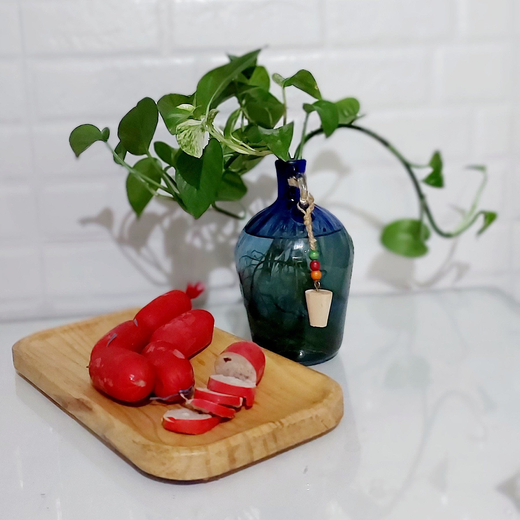 سوسیس خانگی (مرغ و گوشت)