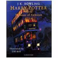 Harry Potter and the Prisoner of Azkaban Illustrated Edition Book 3 (مصور) گلاسه رنگی چاپ اصلی
