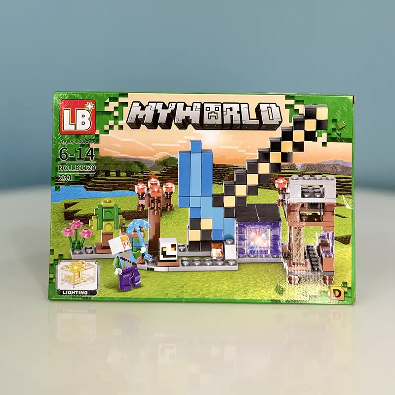 اسباب بازی لگو ماینکرافت 231 تکه کد P/LB1120/D