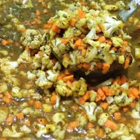 ترشی مخلوط نیم کیلویی خانگی