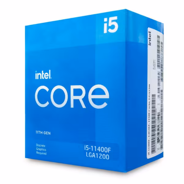 پردازنده CPU اینتل  باکس مدل Core i5-11400F فرکانس 2٫60 گیگاهرتز