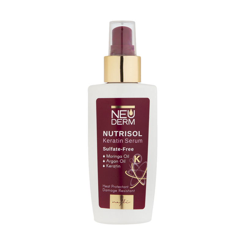 سرم مو نئودرم مدل  keratin حجم 100 میلی لیتر