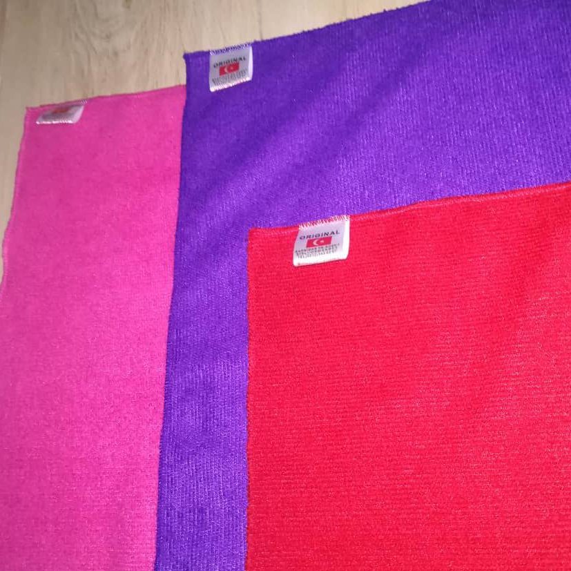 دستگیره حوله ای آشپزخانه 40×40 در رنگ‌بندی متنوع مناسب گردگیری و نظافت و فوق العاده نمگیر